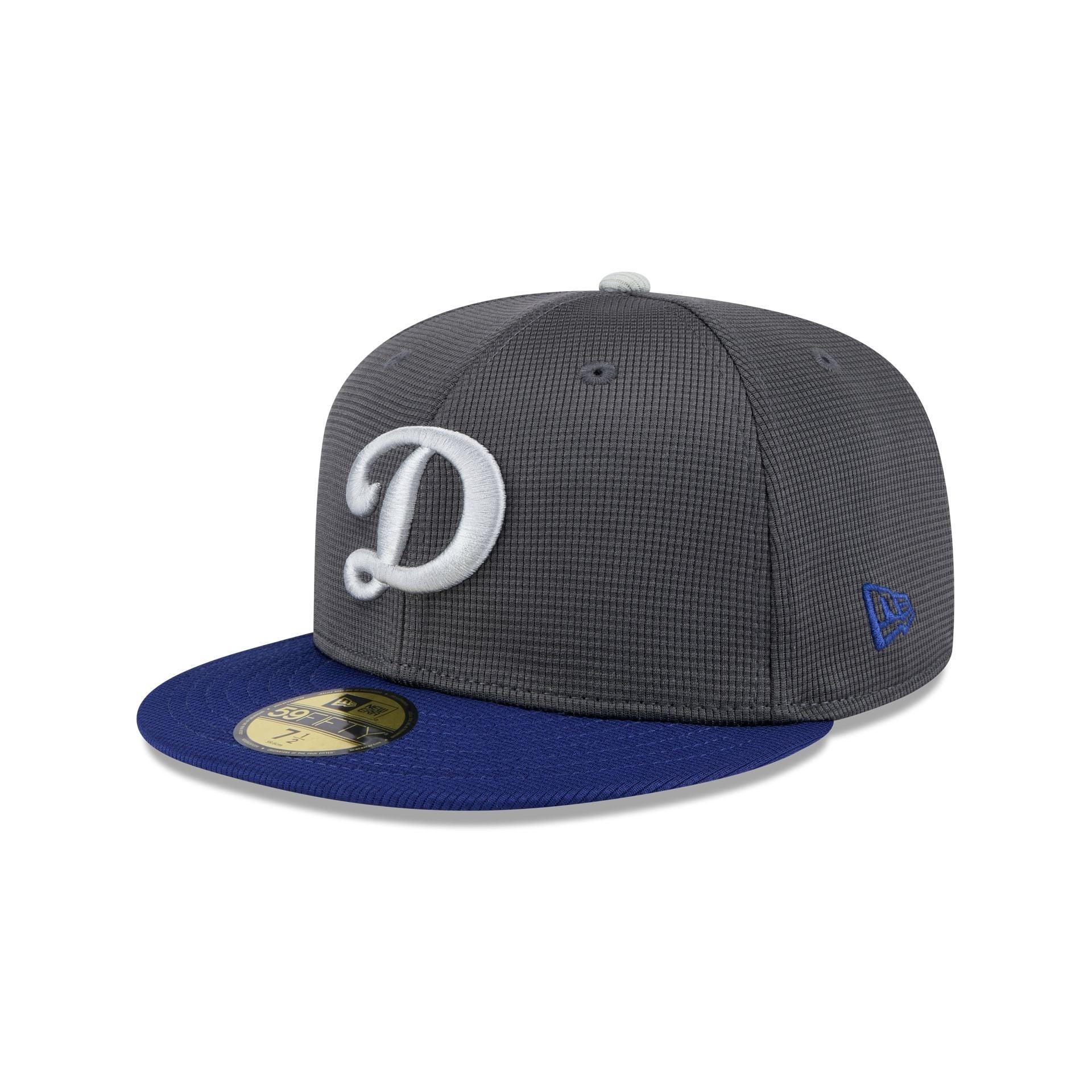 Los Angeles Dodgers 2025 Batting Practice Gray 59FIFTY Fitted Hat Male Product Image