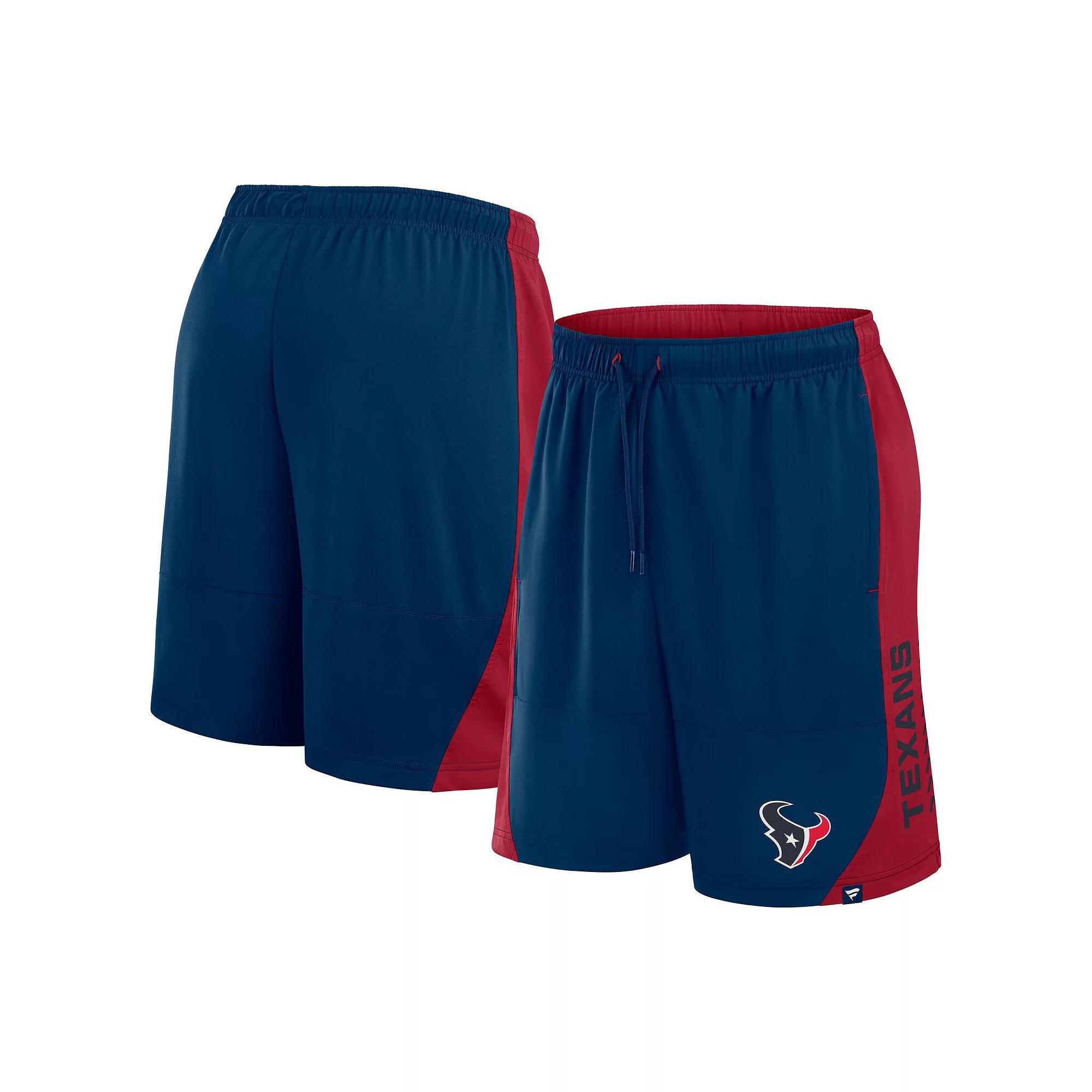 Men's Fanatics Navy Houston Texans No Defense Shorts,  Product Image