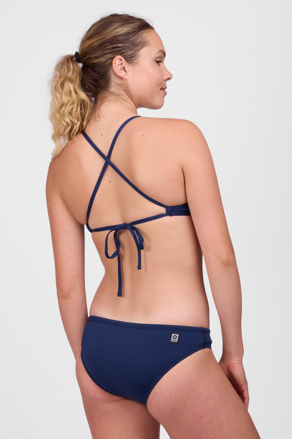 Andy Bikini Bottom - Navy White Bow Female Product Image