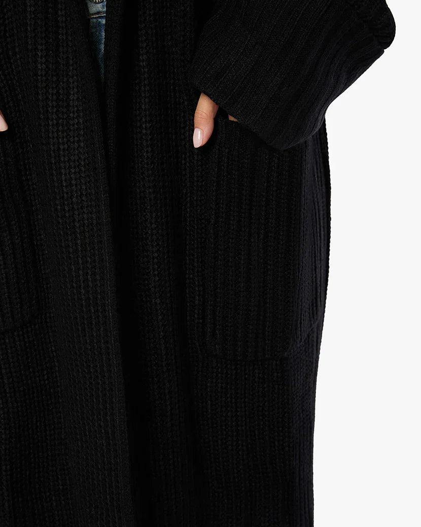 WeWoreWhat | Coatigan Sweater | Black Product Image