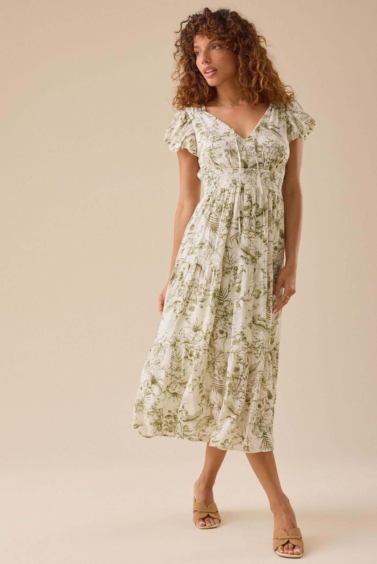 Corinna Floral Maxi Dress Product Image