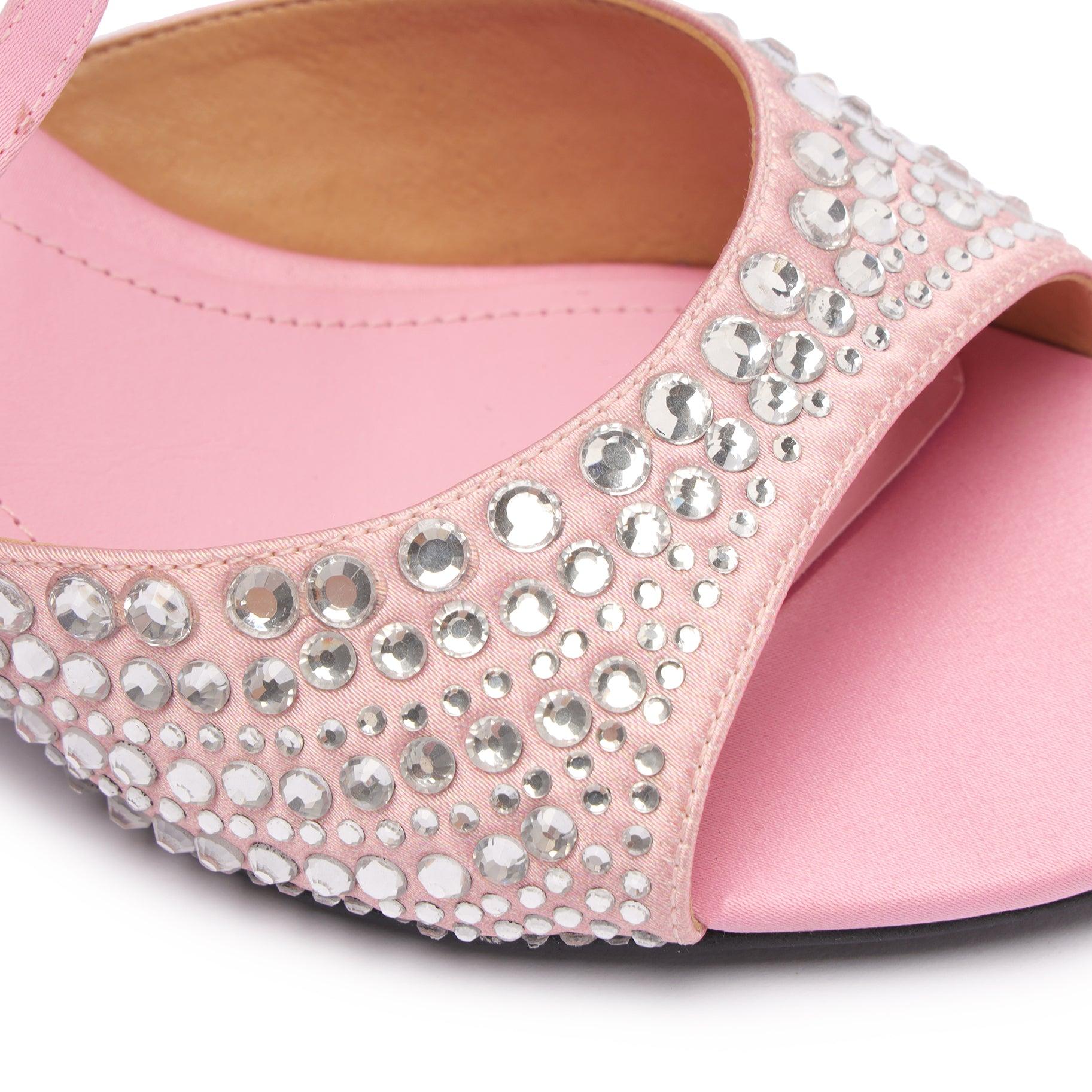 Louise Low Satin Sandal Female Product Image