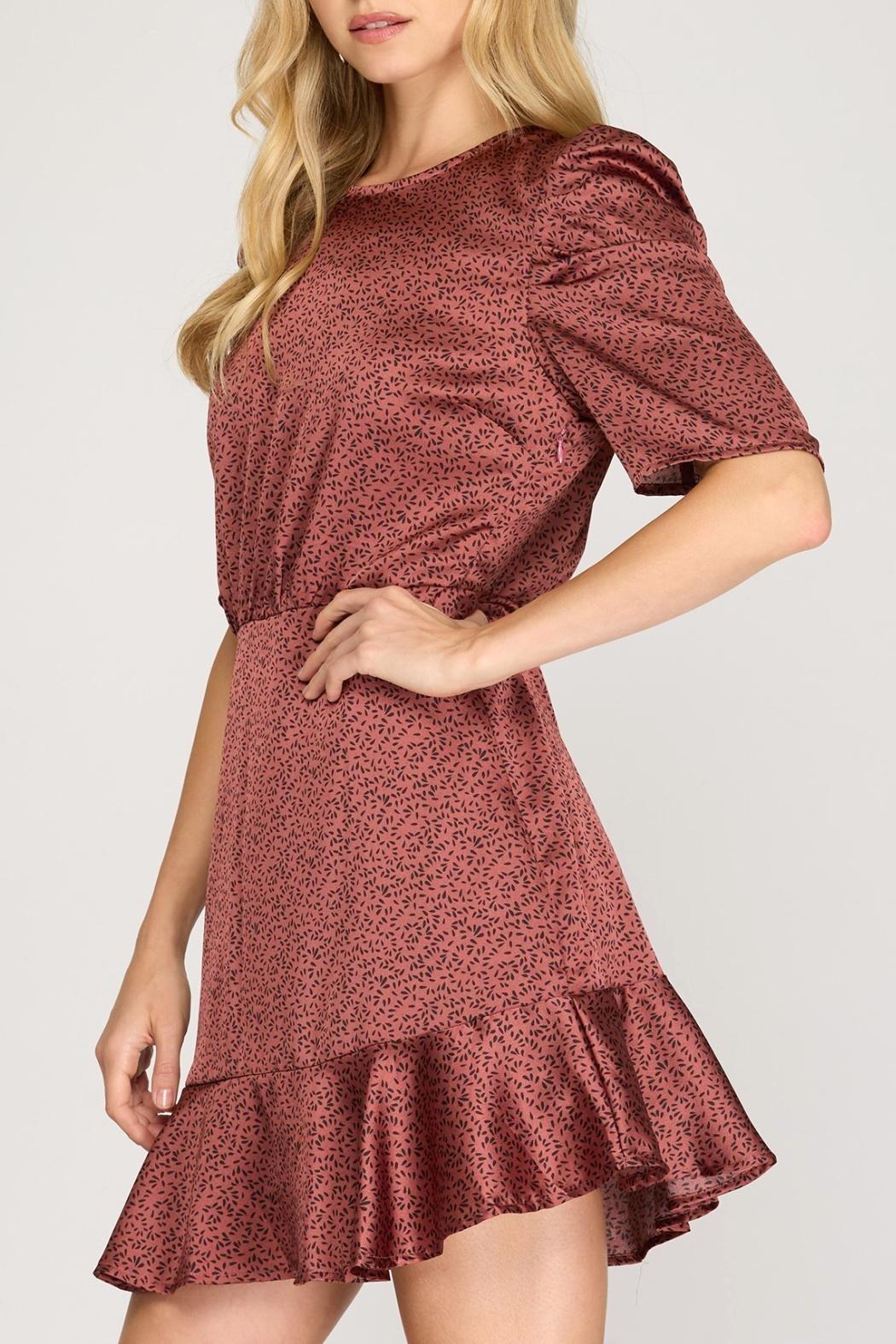 Puff Sleeve Dress Product Image