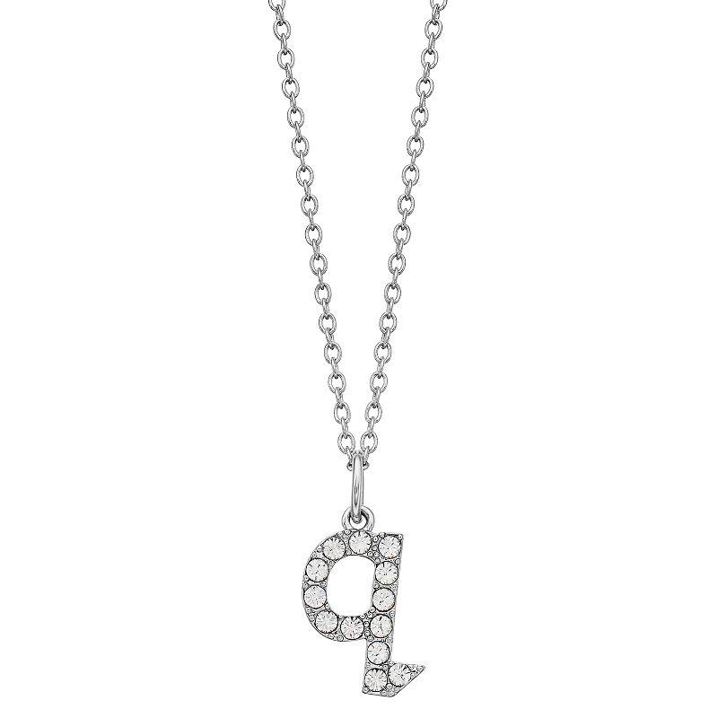 Brilliance Initial Pendant Necklace, Womens Q Product Image