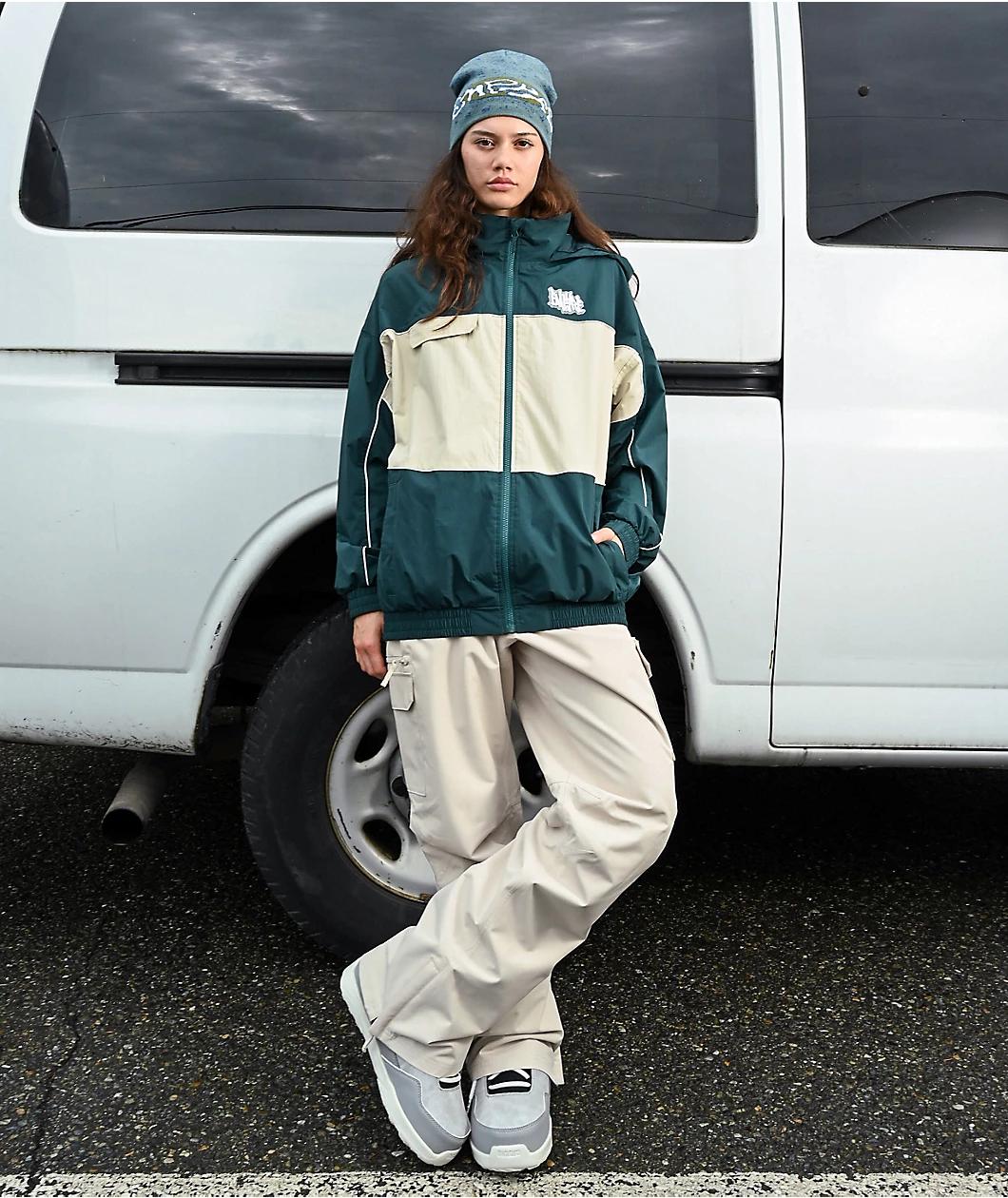 Empyre Vermont Green & Tan 10K Snowboard Jacket Product Image