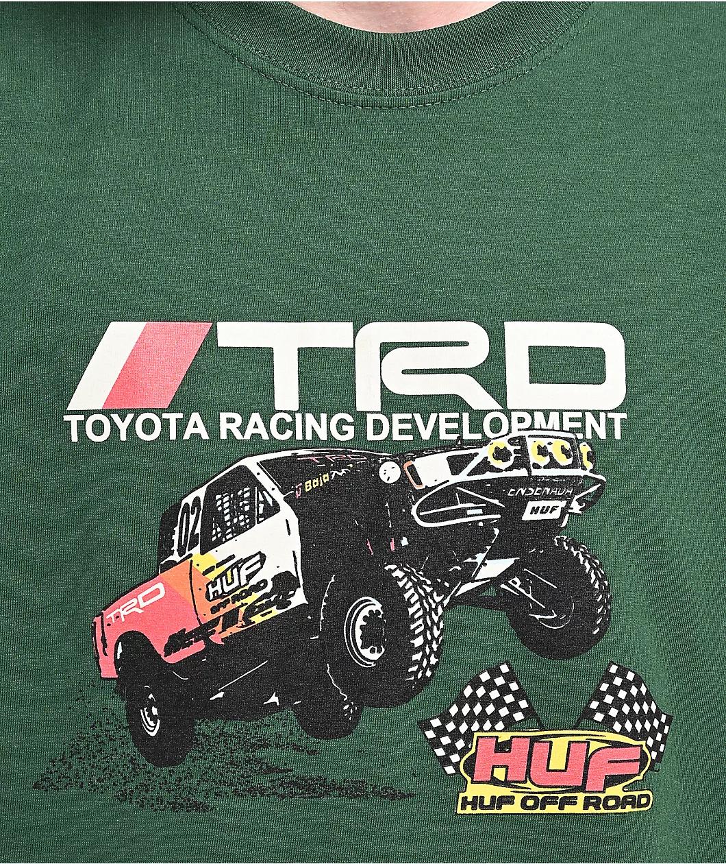 HUF x Toyota Racing Development Ensenada Green T-Shirt Product Image