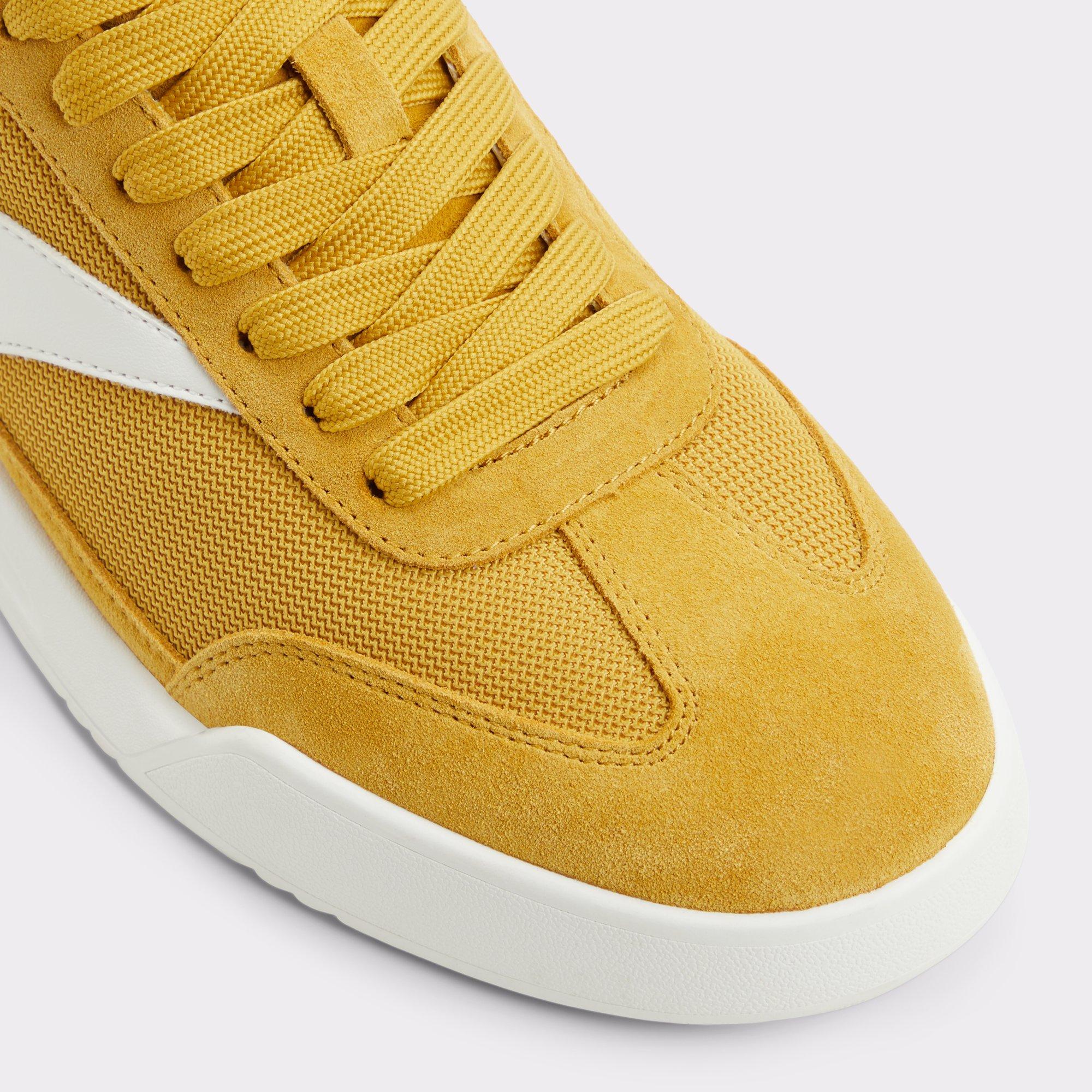 ALDO Clubmtl - Men's Low Top Sneakers - Yellow, Size 9 Product Image