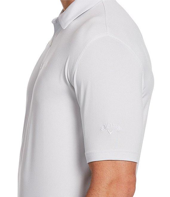 Callaway Pro Spin Fine Line Pattern Short Sleeve Golf Polo Shirt Product Image