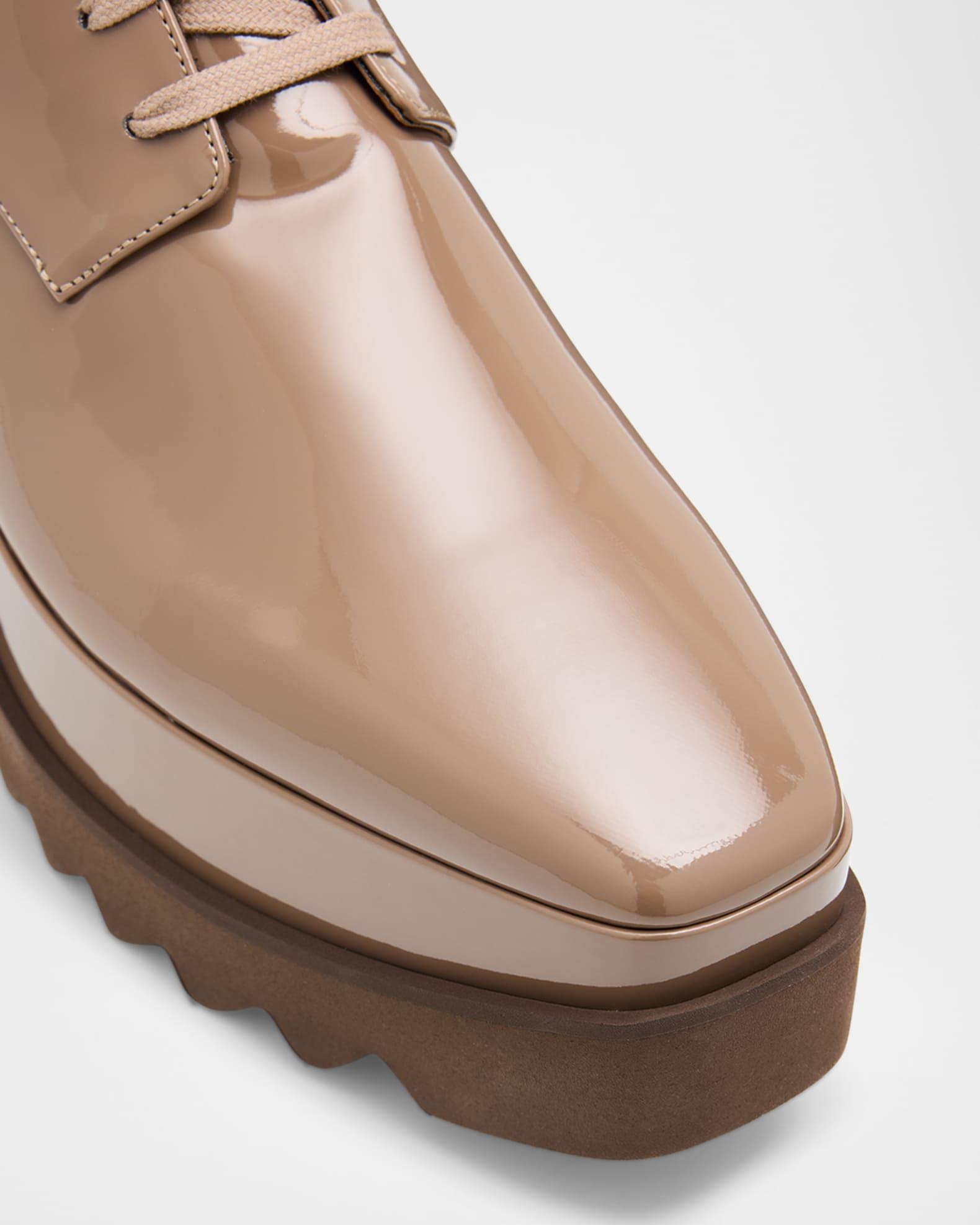 Elyse Shiny Patent Wedge Sneakers Product Image