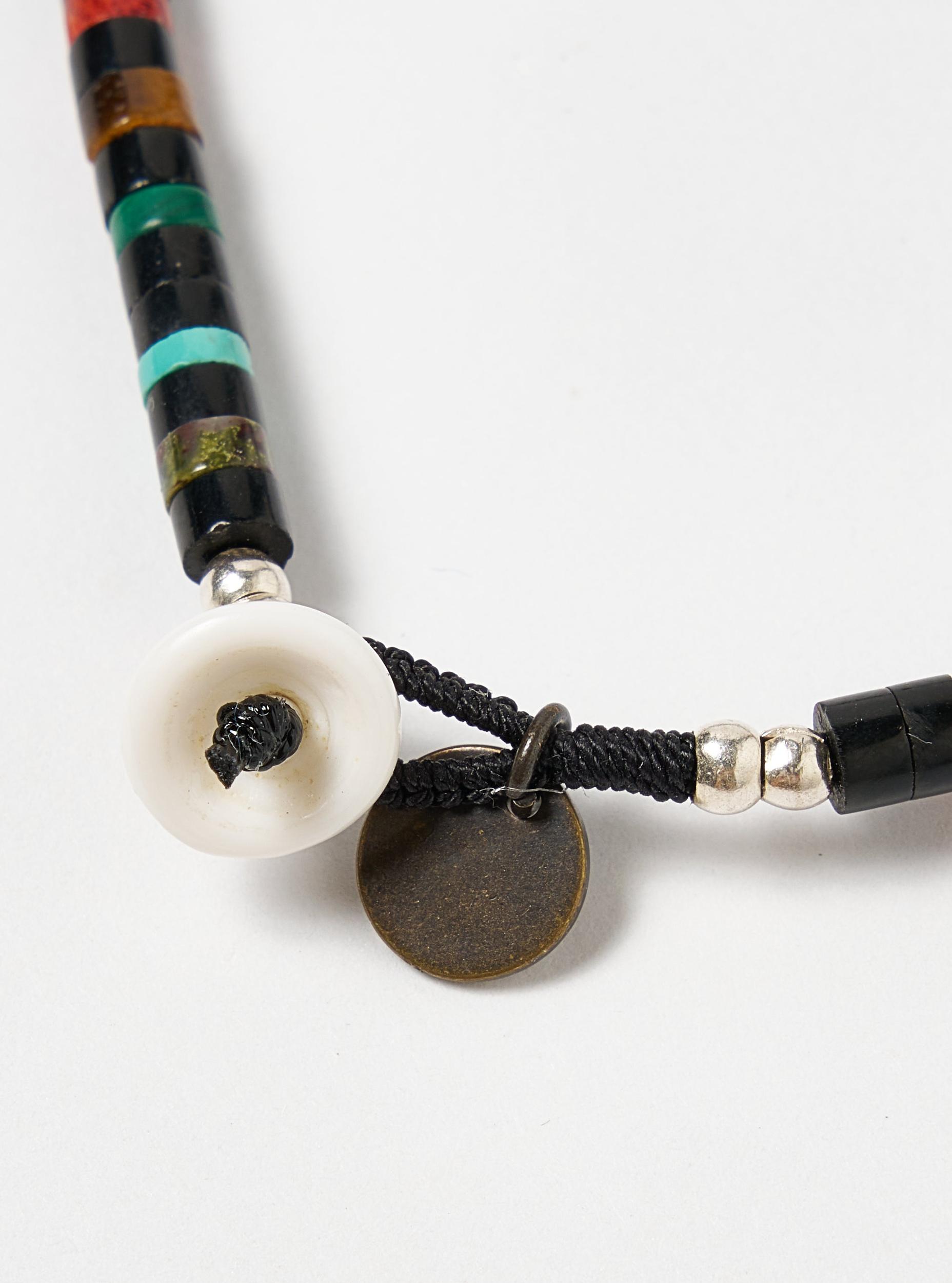 Mikia Heishi Beads Bracelet in Jet/Multi Product Image