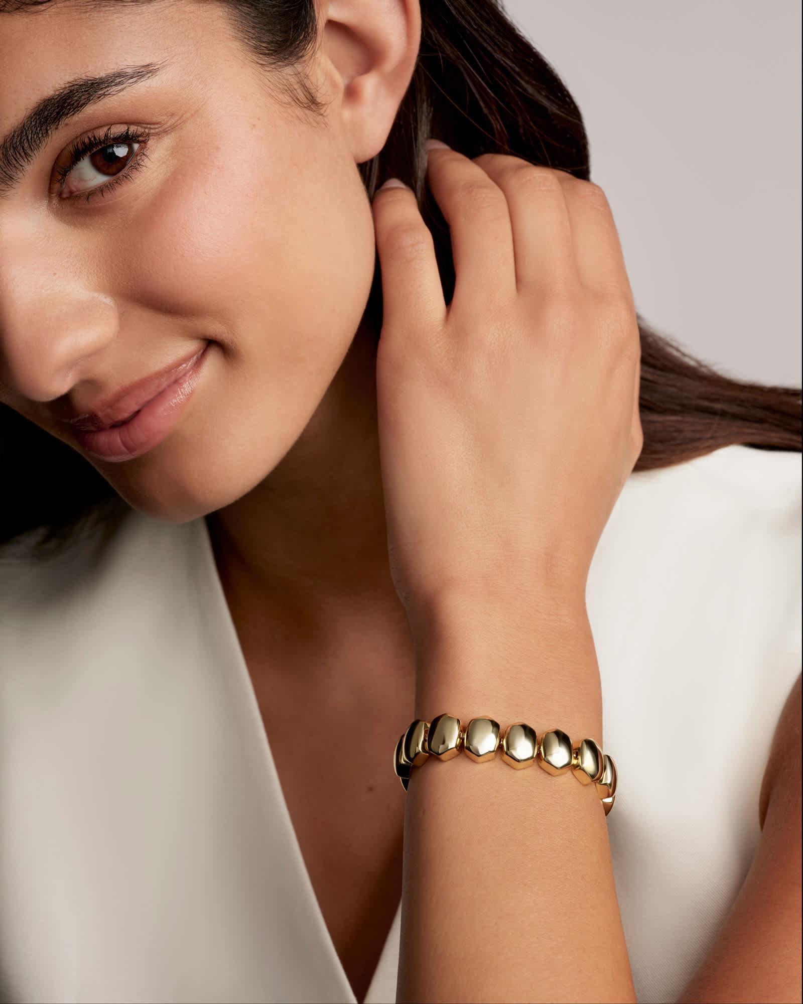 Kaitlin Gold Chain Bracelet Product Image