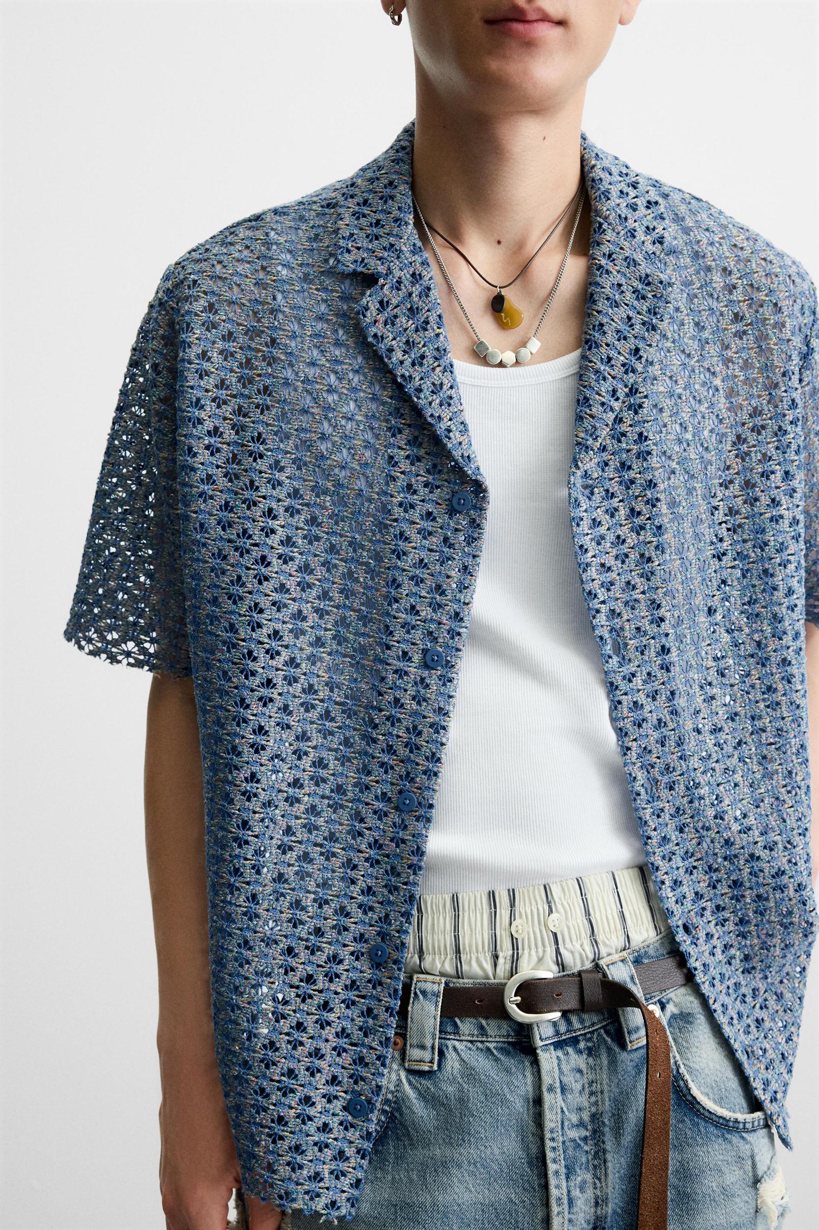 OPEN WEAVE SHIRT Product Image