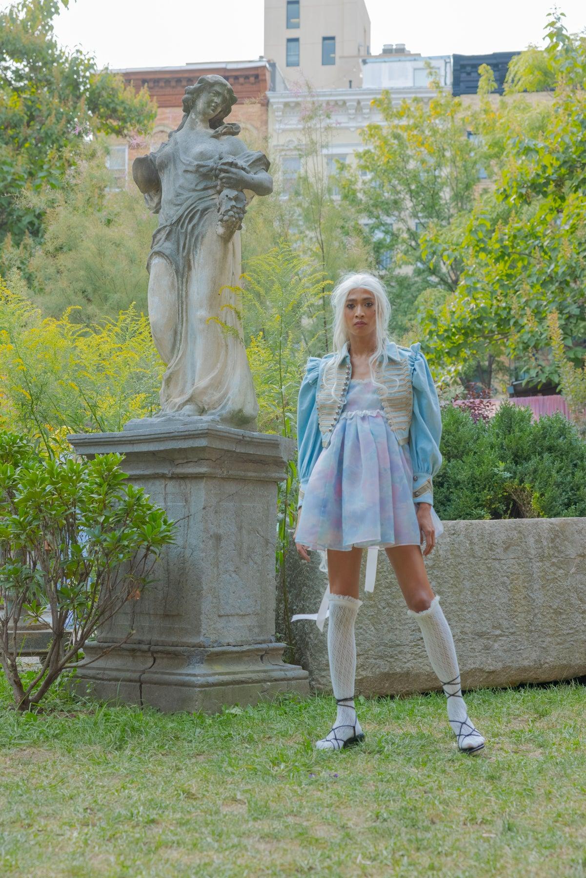 The Watercolor Rosebud Dress Product Image