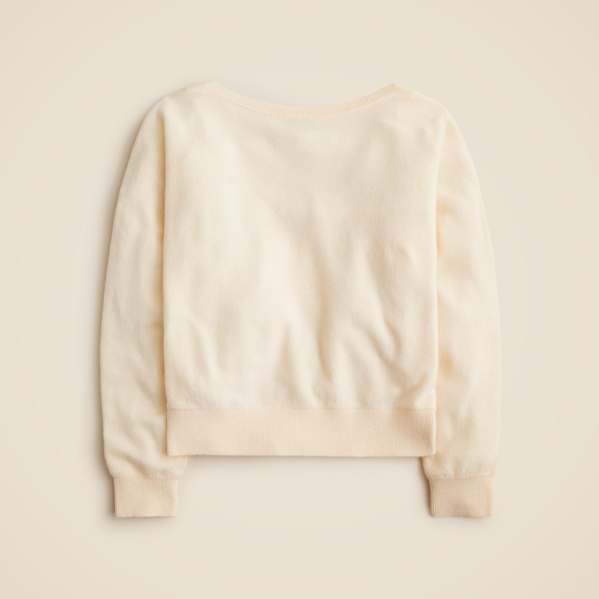 Cashmere boatneck sweater Product Image