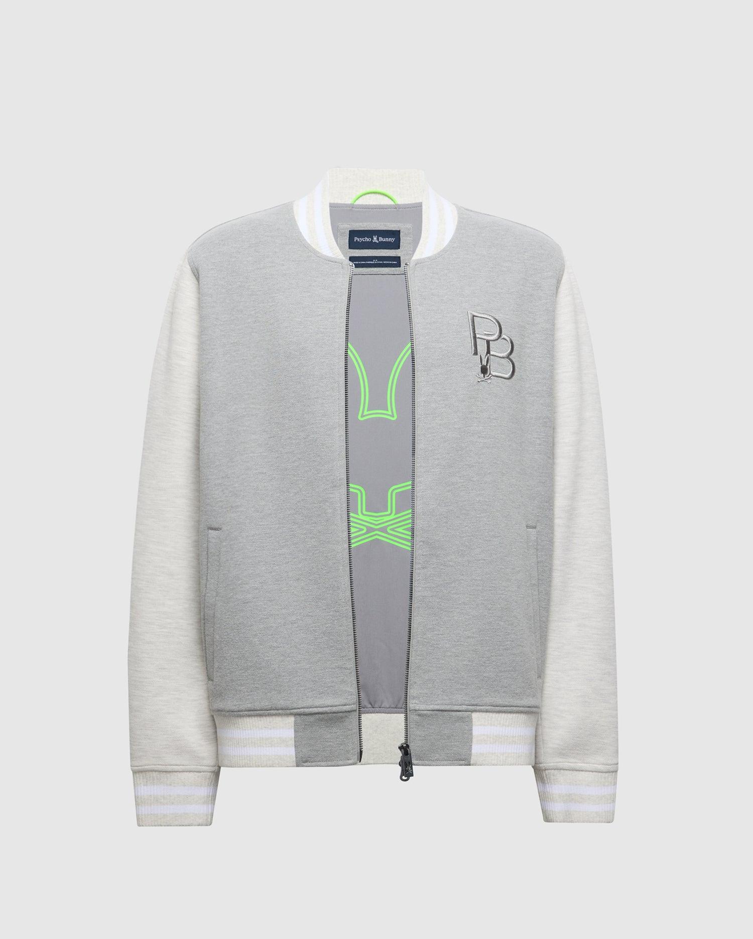 MENS HYDRA COLOR BLOCK KNIT BOMBER - B6J455F200 Male Product Image