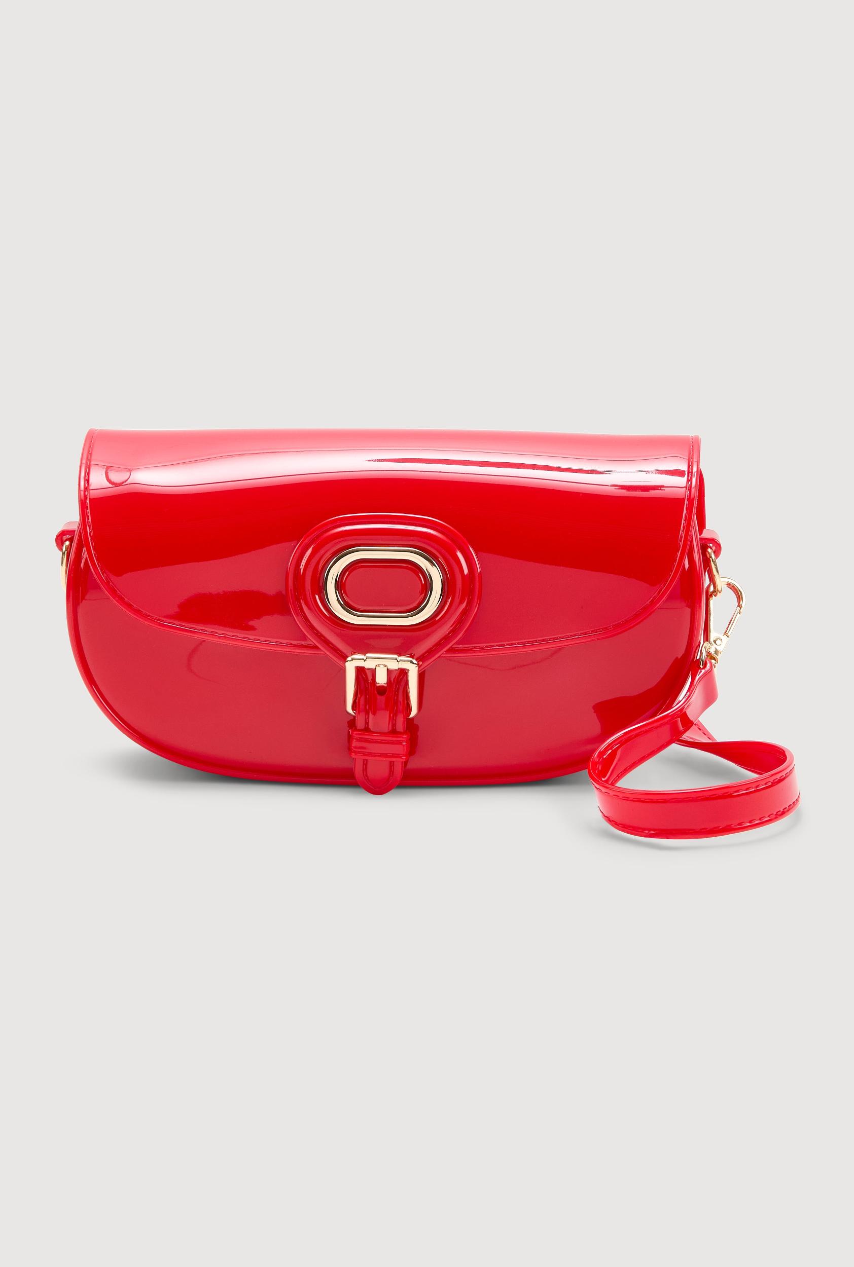 Jelly Flap Buckle Crossbody Bag Unisex Product Image