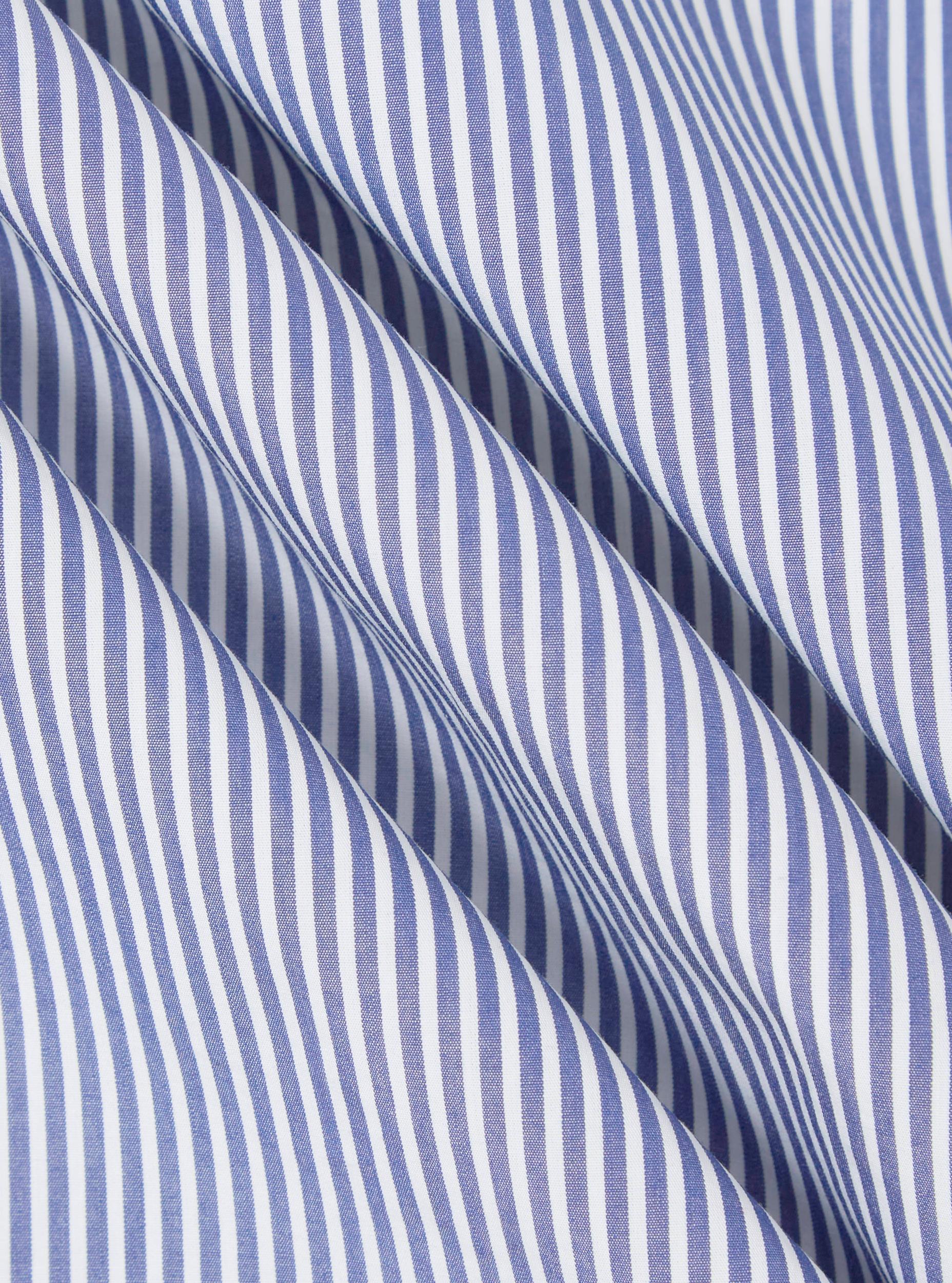 Navy Classic Stripe Short Pyjama Set Product Image