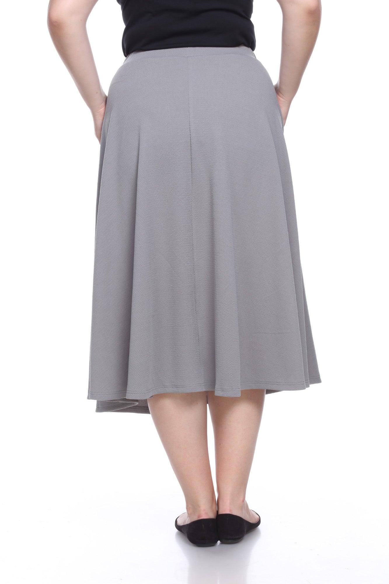 Tasmin Flare Midi Skirts - Plus Product Image