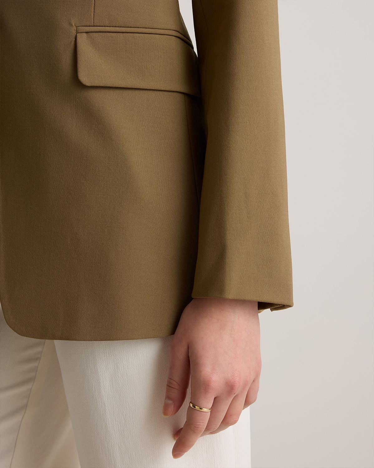 Quince | Women's Italian Wool Long Blazer Product Image