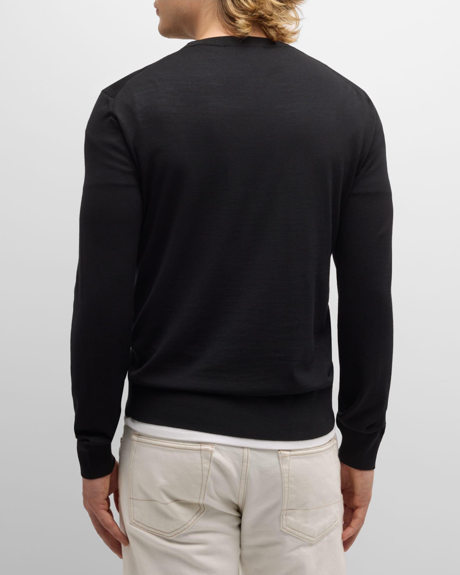 Men's Fine-Gauge Wool Sweater Product Image