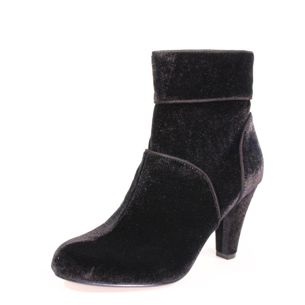 Topaz Velvet Booties Product Image