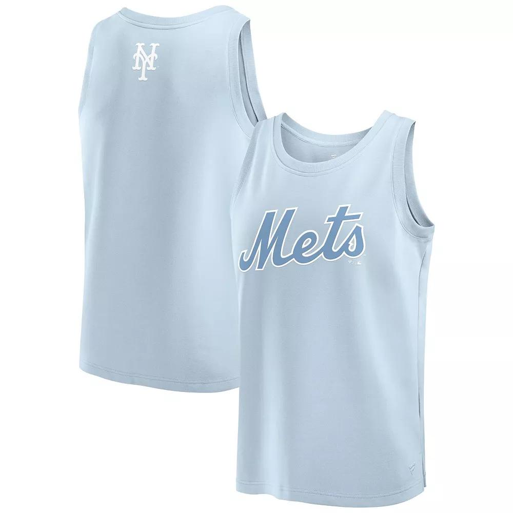 Men's Fanatics Light Blue New York Mets Elements Tank Top, Size: 2XL Product Image