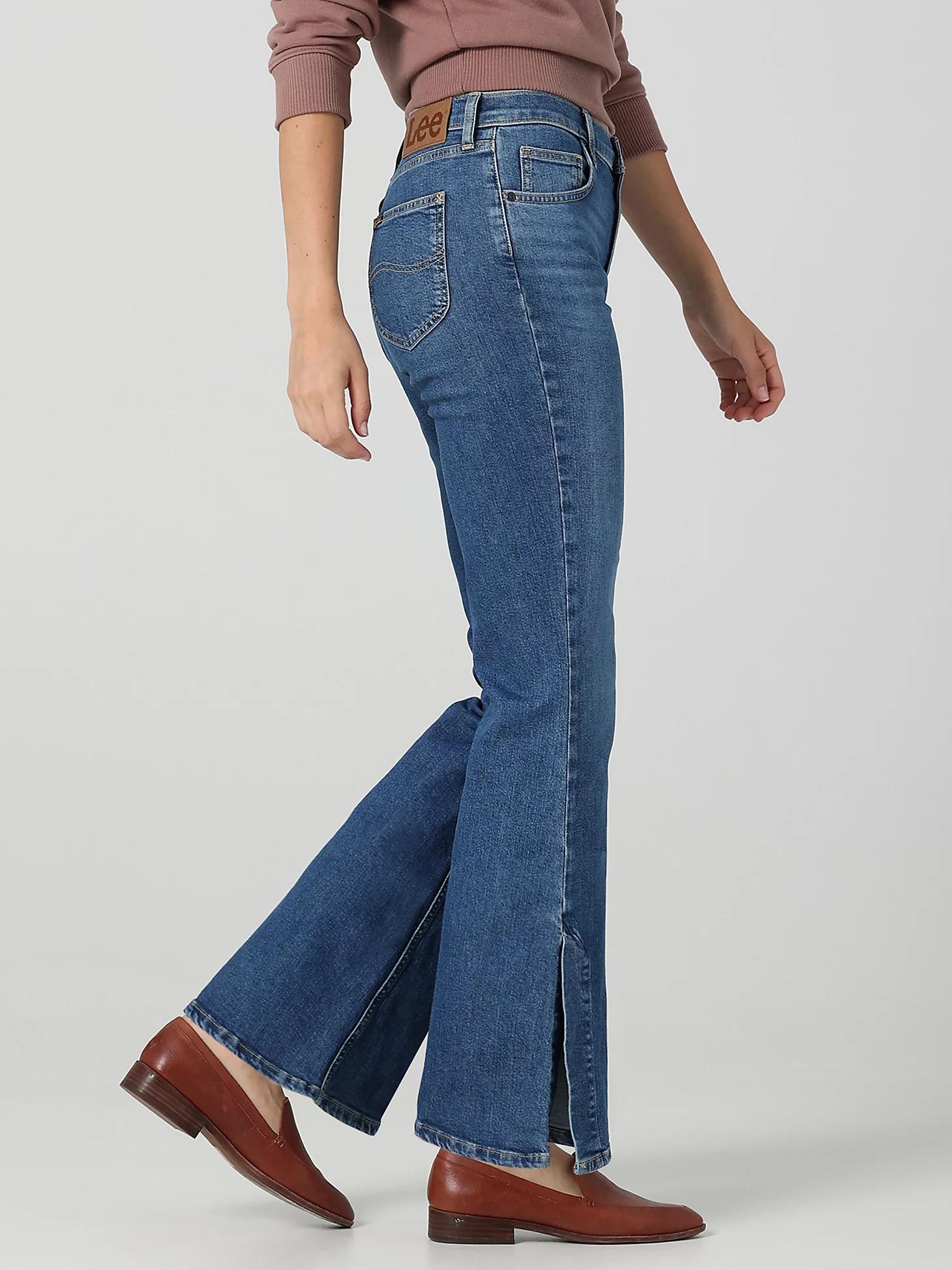 Women's High Rise Split Flare Jean | Women's Jeans | Lee® Product Image