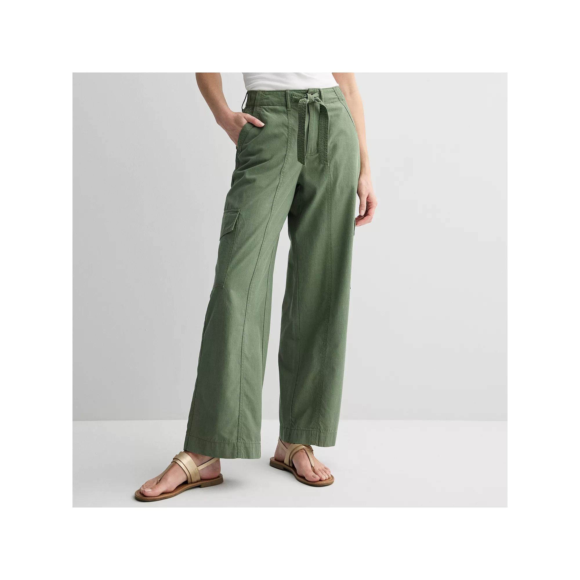 Women's Sonoma Goods For Life® Flowy Cargo Pants, Size: XS, Peri Dusk Product Image