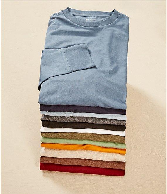 Cremieux Blue Label Classic Fit Crew Neck Long Sleeve T-Shirt Product Image