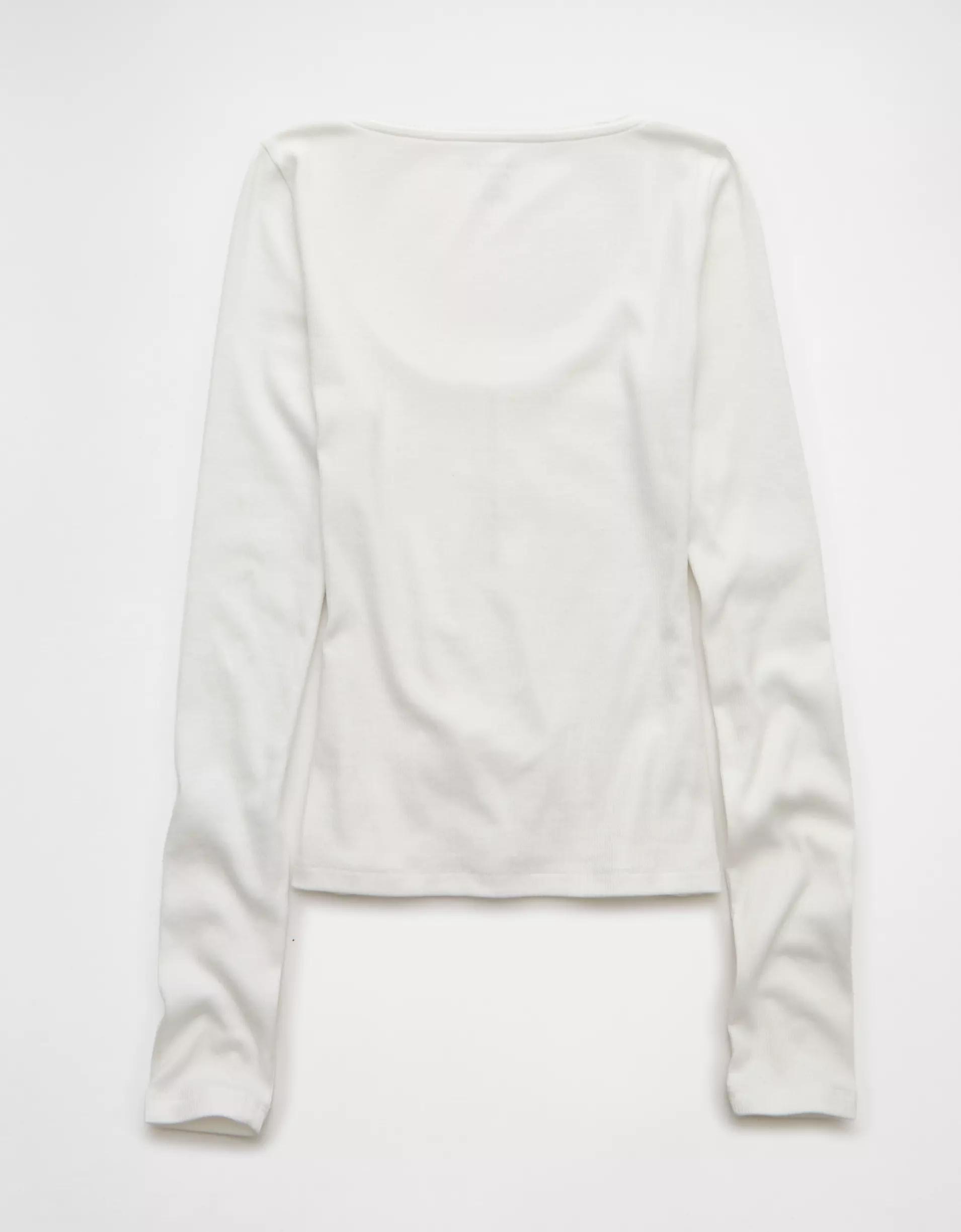 AE Long Sleeve Bow T-Shirt Product Image