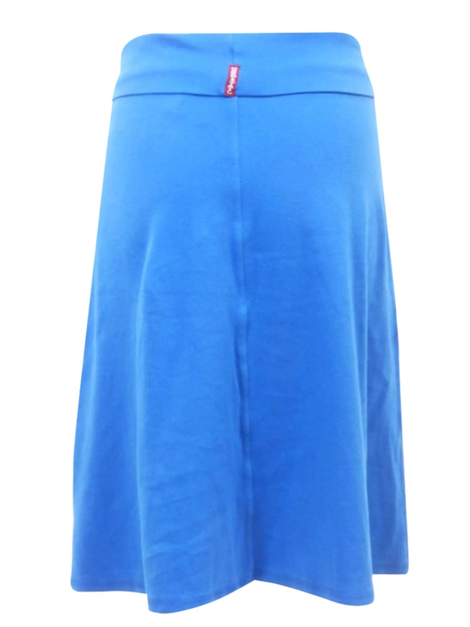 Hard Tail Forever Knee Length A-Line Rolldown Waist Skirt (Style B-126) Product Image