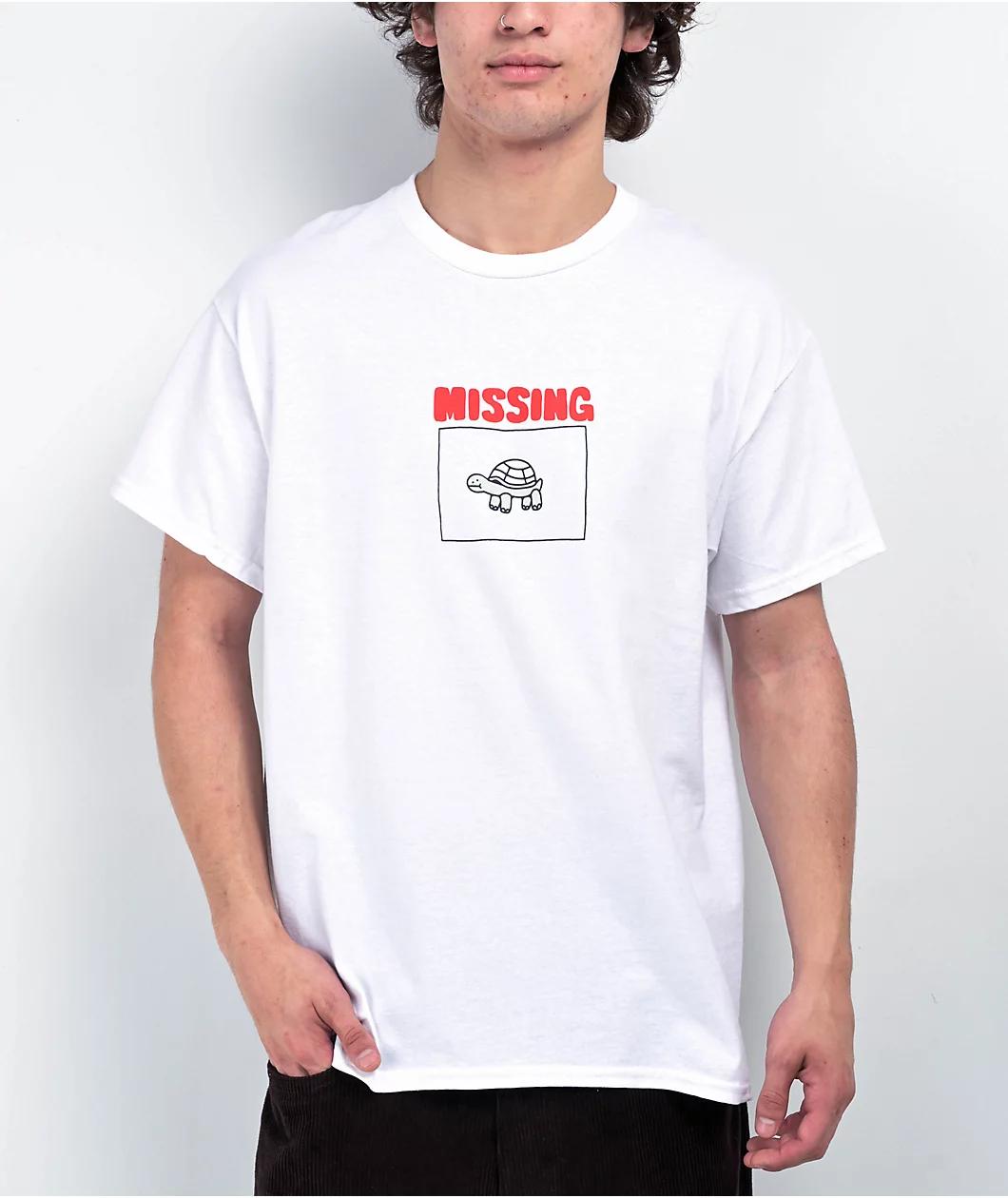 A.LAB Jerry Turtle White T-Shirt Product Image