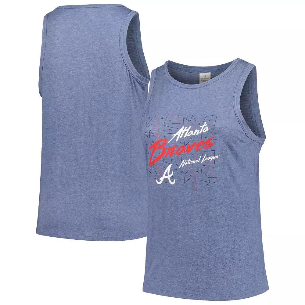Women's Soft as a Grape Navy Atlanta Braves Plus  Product Image