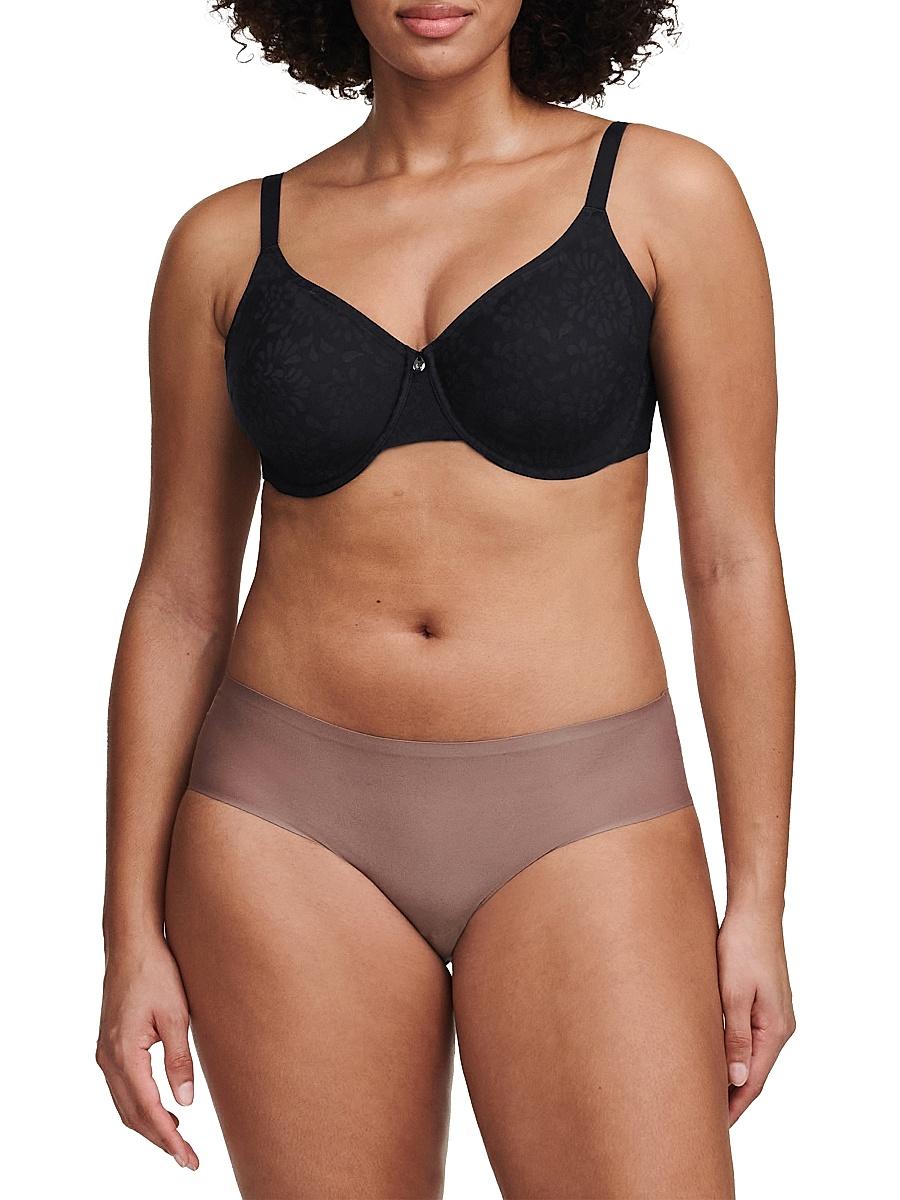 Womens Floral Unlined Minimizer Bra Product Image