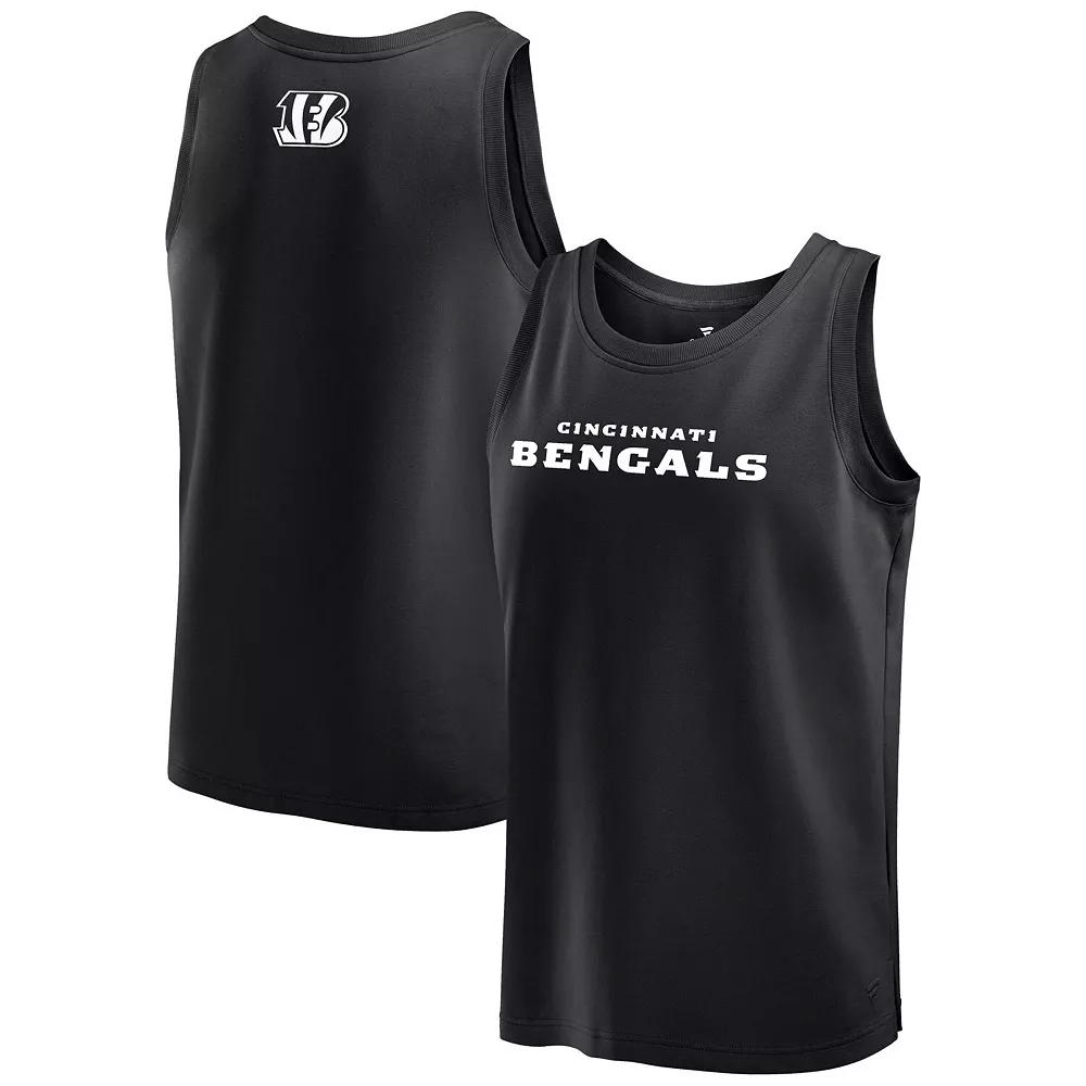 Men's Fanatics Black Cincinnati Bengals Elements Tank Top,  Product Image