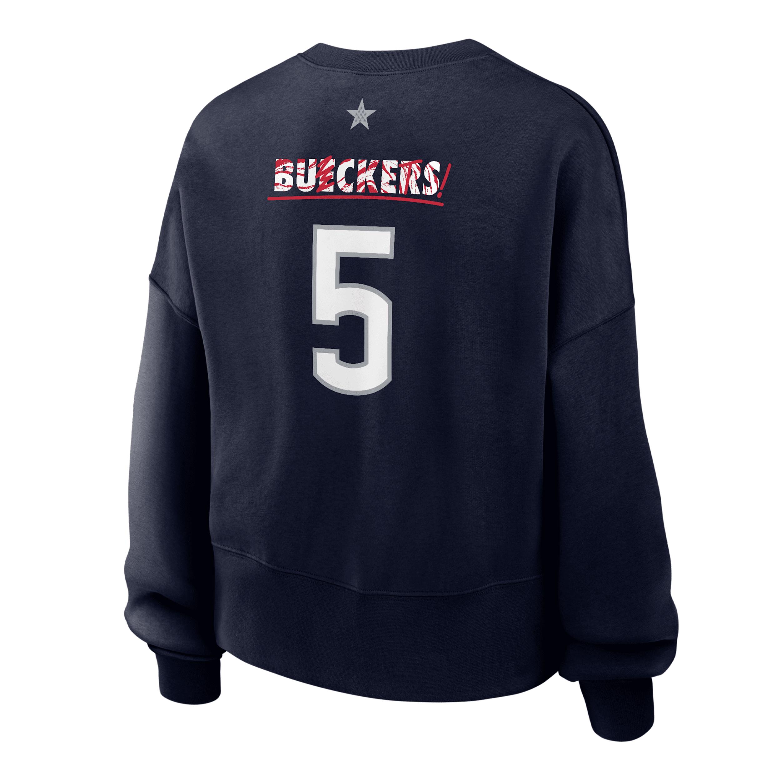 UConn Paige Bueckers Phoenix Fleece Women's Nike Crew-Neck Sweatshirt Product Image