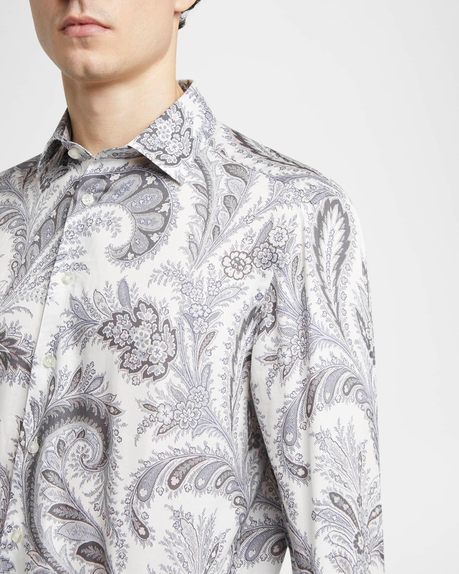 Men's Velvet Paisley Evening Jacket Product Image