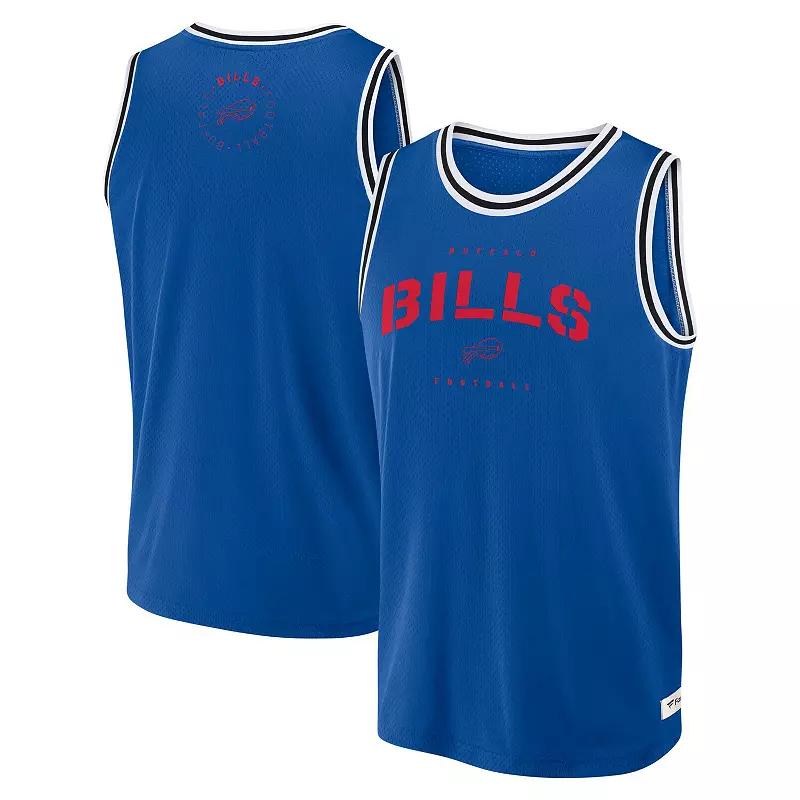 Men's Fanatics Royal New York Giants Elements Future Ground Jersey Tank Top,  Product Image