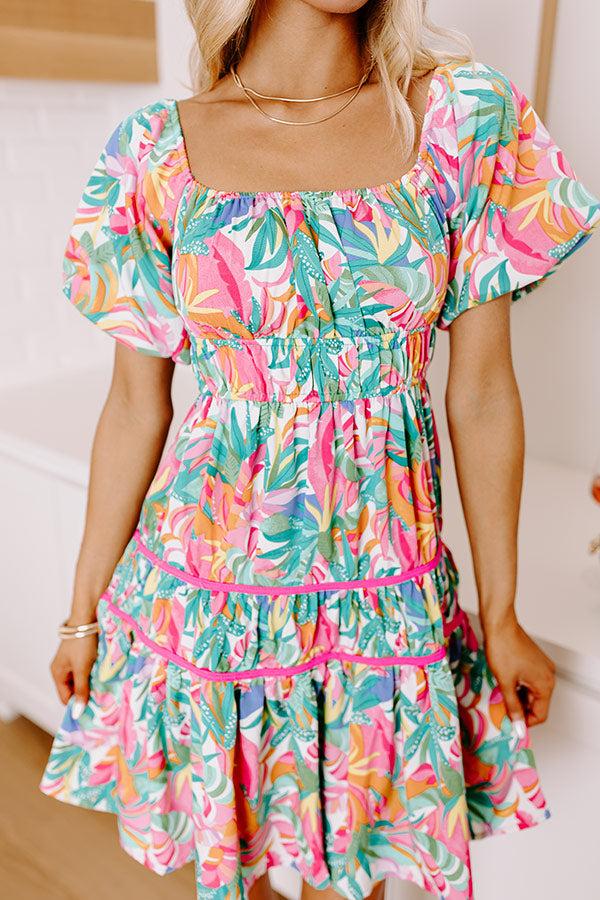 Tropical Dream Mini Dress Product Image
