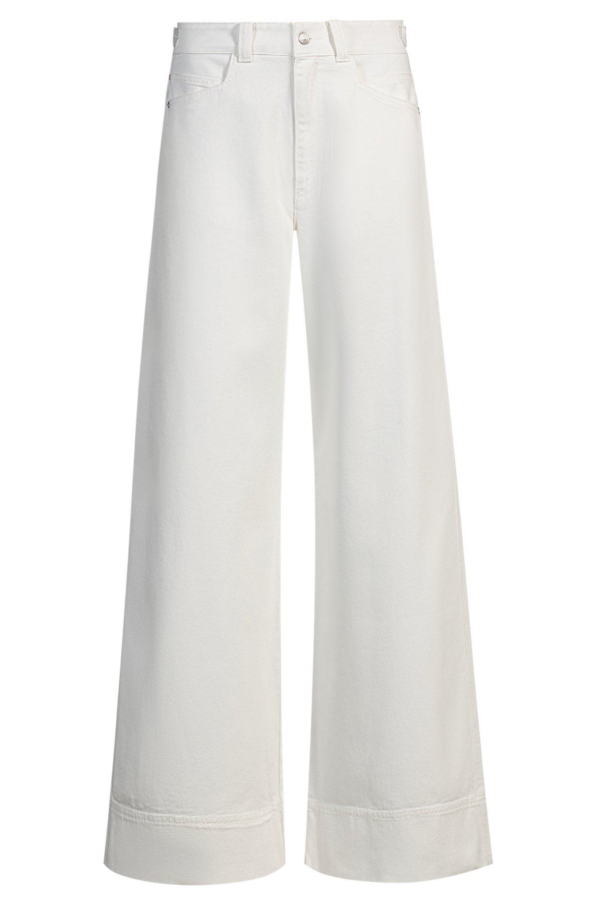 Relaxed-fit trousers in cotton twill Product Image