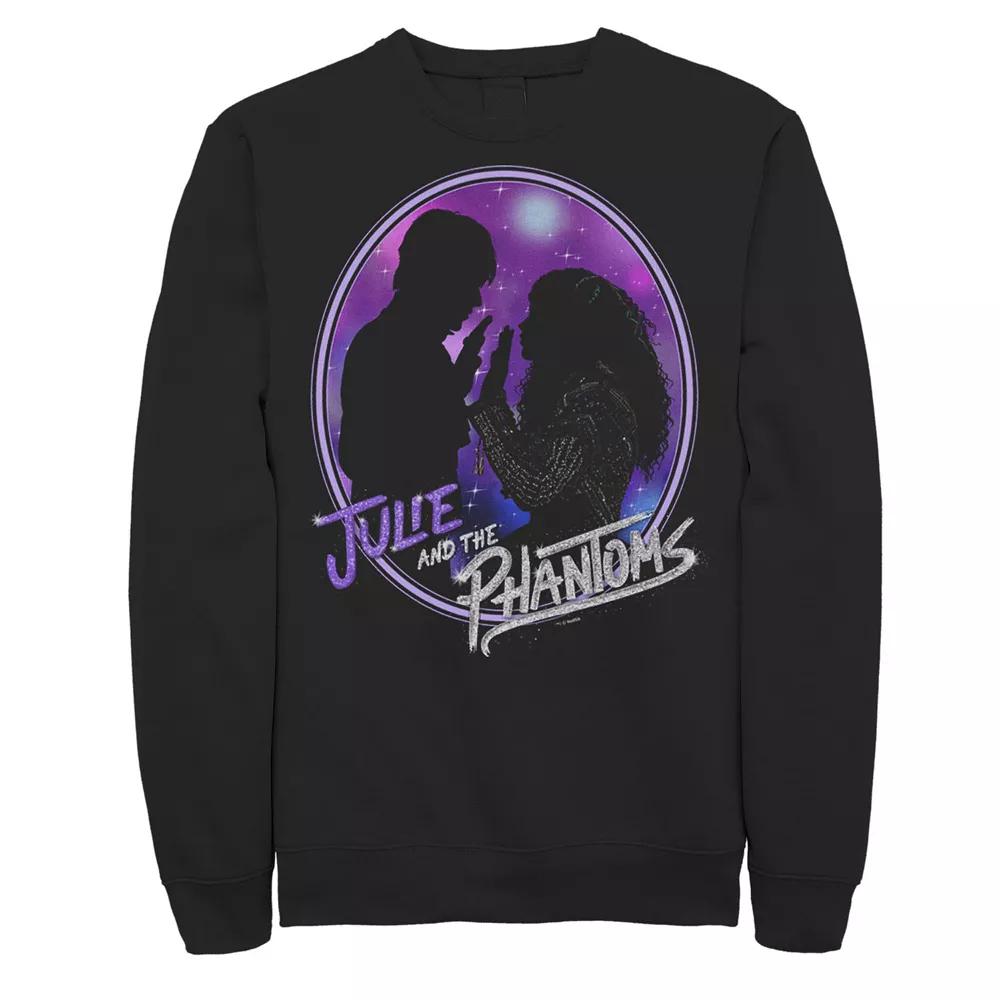 Men's Julie And The Phantoms Circle Silhouette Logo Sweatshirt,  Product Image