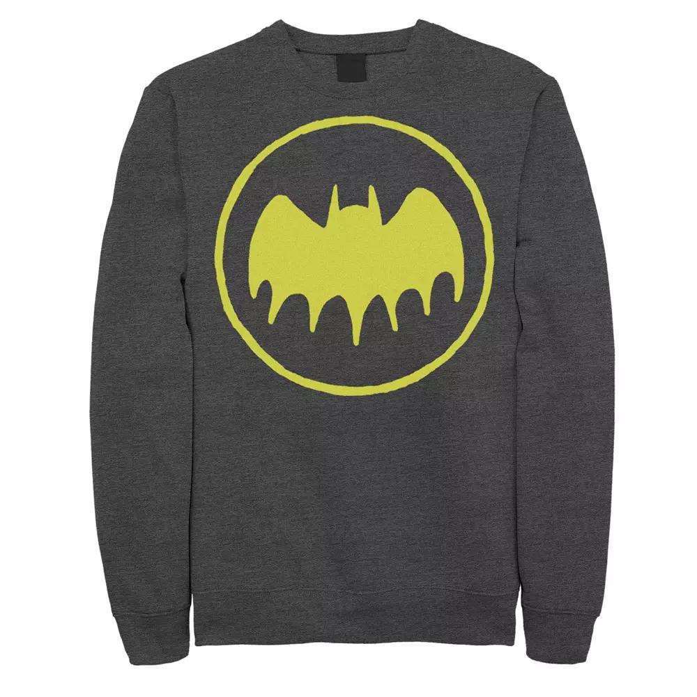 Men's DC Comics Batman Gadgets Classic Logo Ringer Sweatshirt,  Product Image