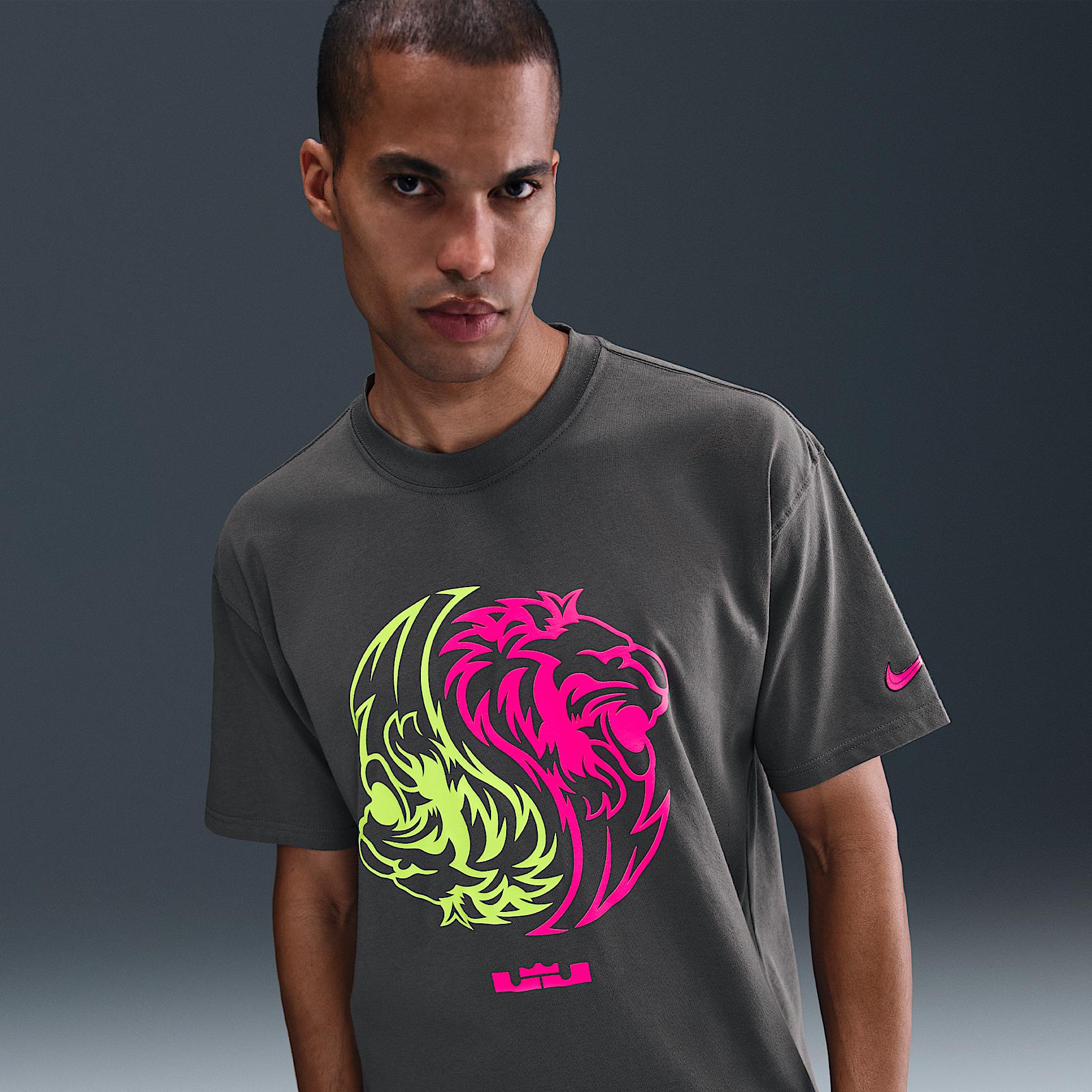 Nike Mens LeBron Max90 T-Shirt | HV1689-068 Product Image