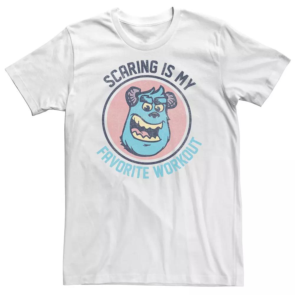 Big & Tall Disney / Pixar Monsters Inc. My Workout Tee, Men's,  Product Image