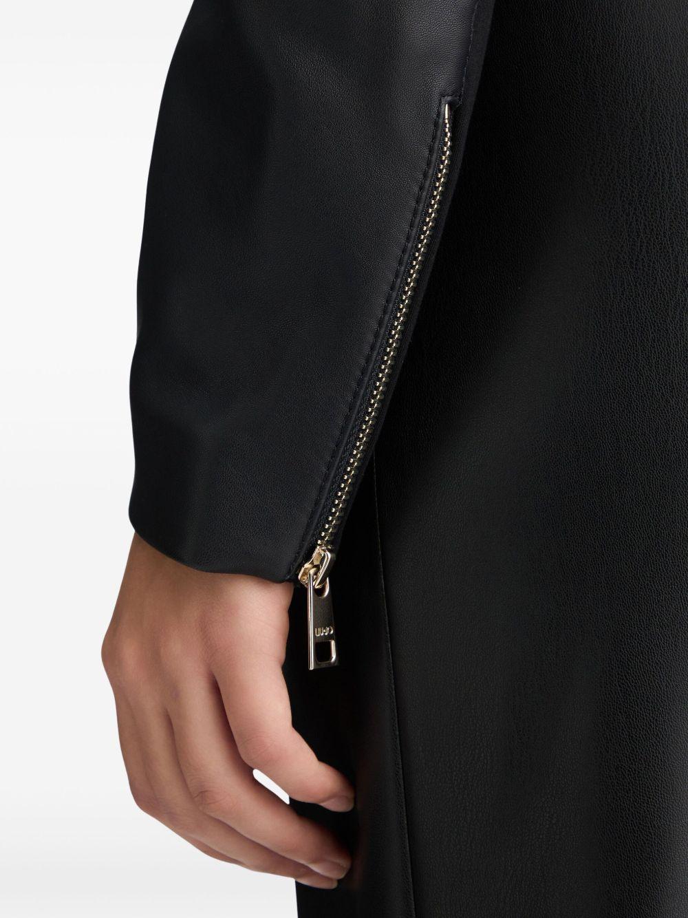 leather biker jacket Product Image