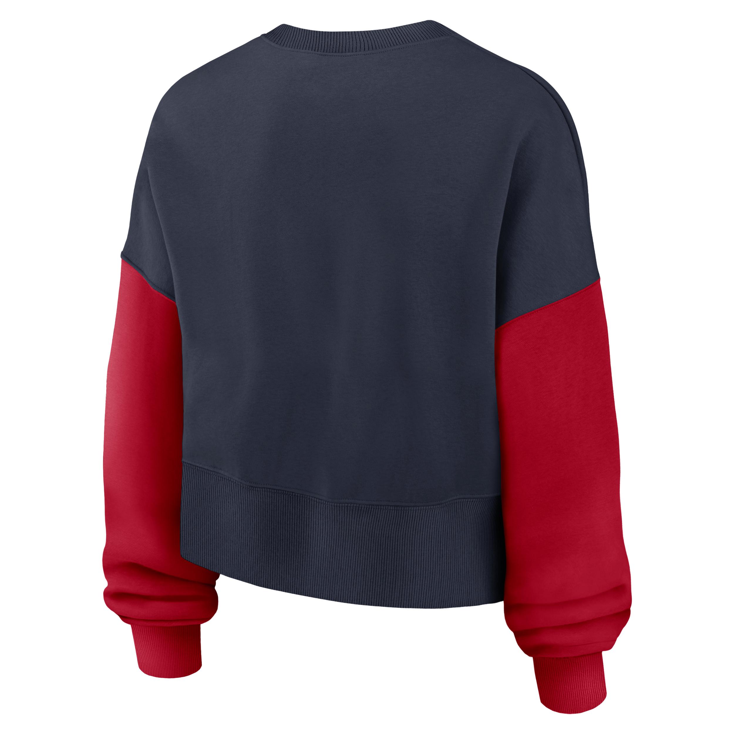 New England Patriots Nike Womens NFL Pullover Crew | 01D7069K8K-SD2 Product Image