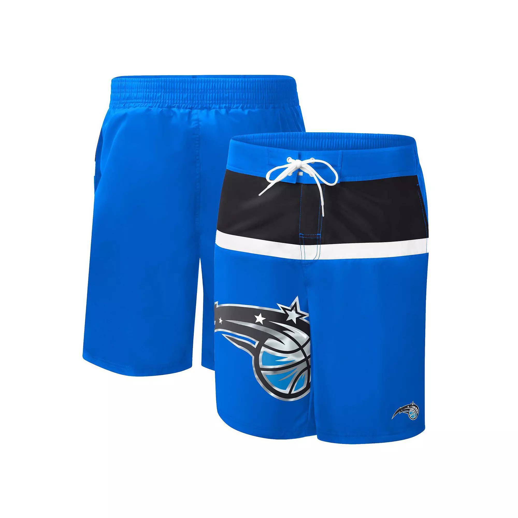 Men's G-III Sports by Carl Banks Blue Orlando Magic Sea Wind Swim Trunks, Size: Large, Mag Blue Product Image