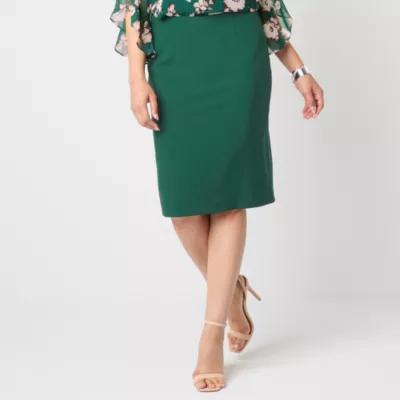 Black Label by Evan-Picone Womens Suit Skirt Product Image