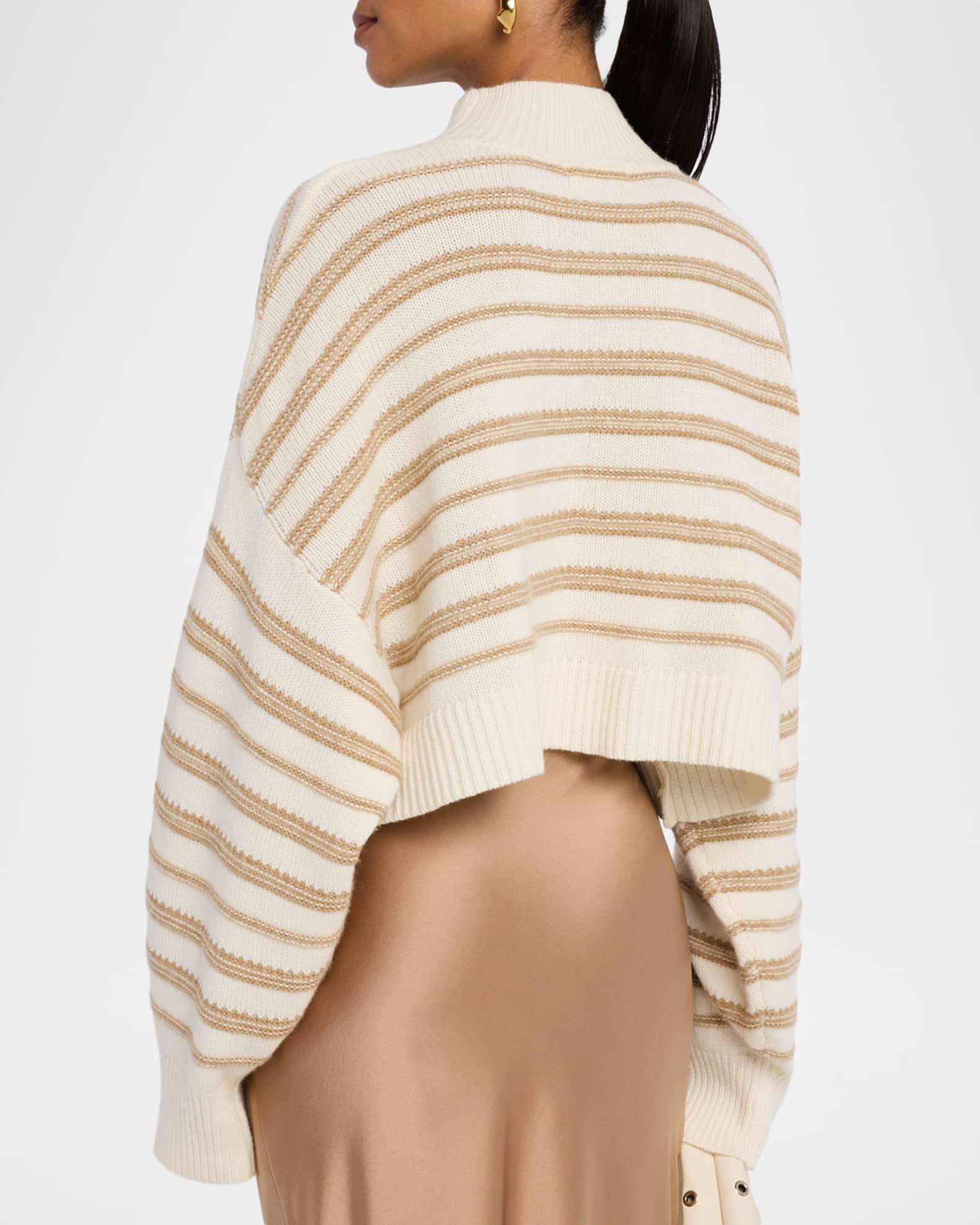 Wells Cropped Cashmere Pullover Product Image