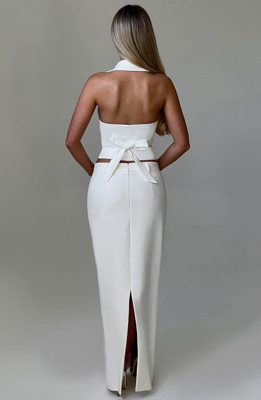 Piper Maxi Skirt - Ivory Product Image